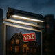 Solar Sign Light 6W 500lm IP65 3000K 1022mm Silver Solar Sign Light 6W 500lm IP65 3000K 1022mm Silver